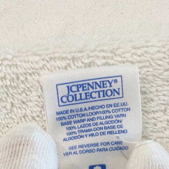 Vintage JCPenney Collection Bath Towel & 2 Hand Towels Coastal Beachy - Picture 5 of 10